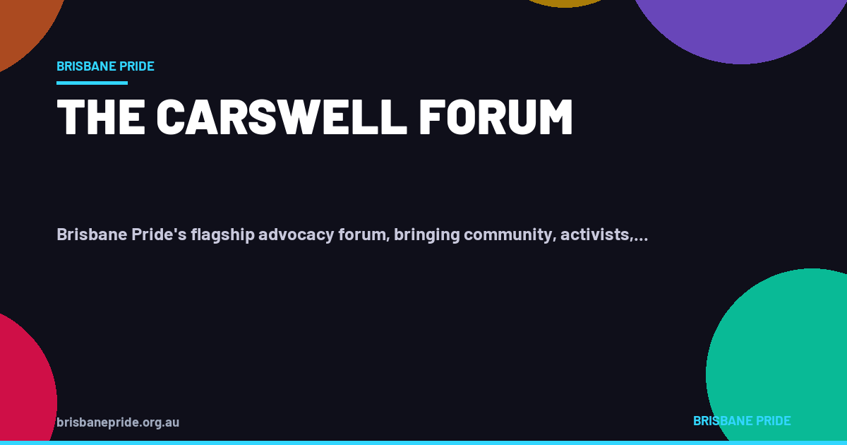 The Carswell Forum
